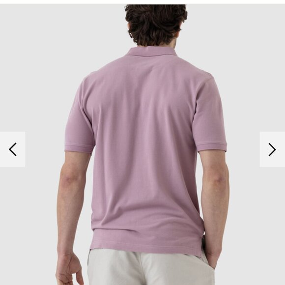 Rodd and Gunn mens short sleeve polo dusty rose color size small - Picture 2 of 11